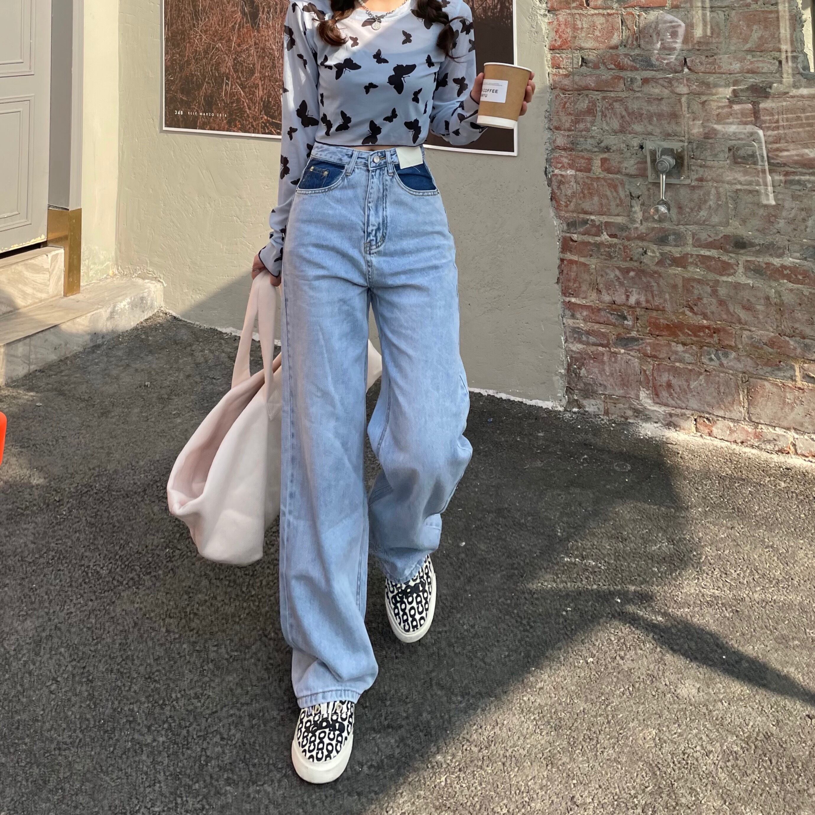 ジーンズ サマールーズ レッド 夏物 クレセントシティ43714919443