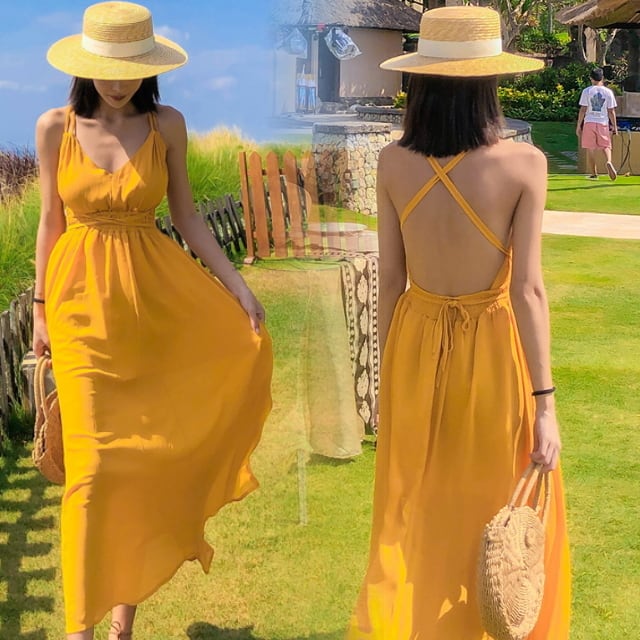 SeaRoomlynn イエロー キャミワンピース S SeaRoomlynn イエロー キャミワンピース S SeaRoomlynn イエロー