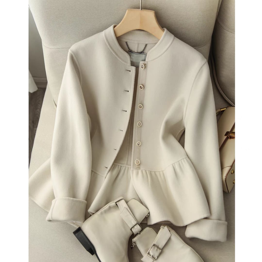 裾フレアライトジャケット