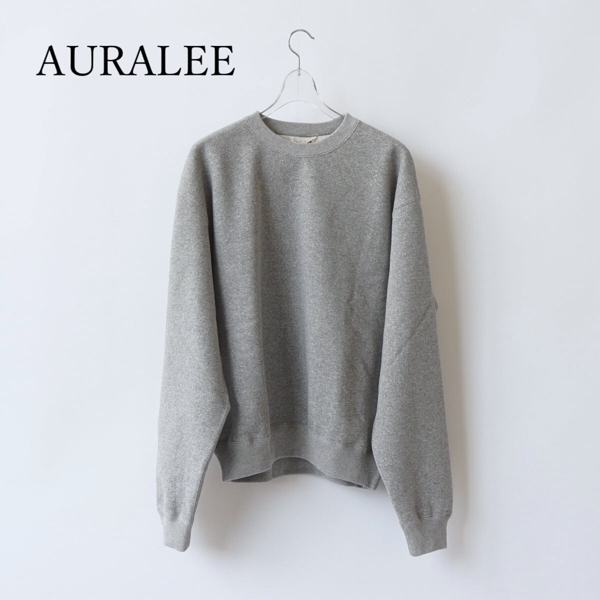 AURALEE/オーラリー・SMOOTH SOFT BD SWEAT P/O | a flat shop