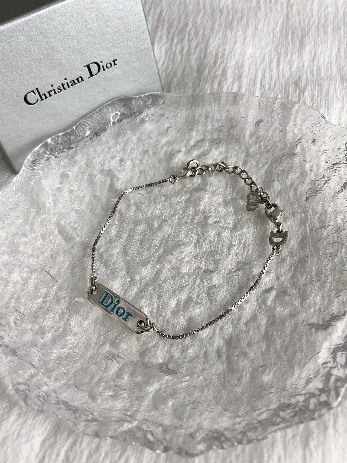 Christian Dior クリスチャン ディオール ブレスレット シルバー DIOR 