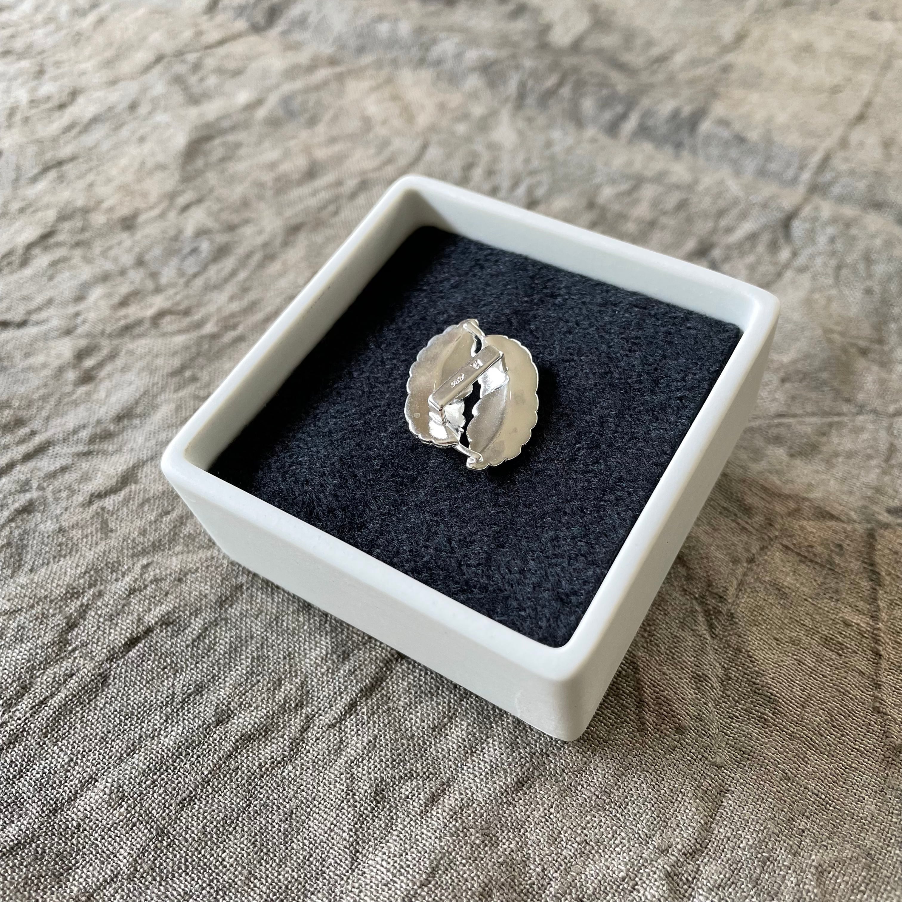 松原智仁 帯留 【ふた羽】order | gallery 一白