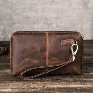 Genuine Leather Clutch Wallet Bag / 本革 レザー クラッチ ウォレット バッグ
