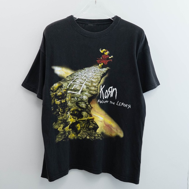 Korn " Follow The Leader Boot " Cut Tag Fits XL【A9-817】