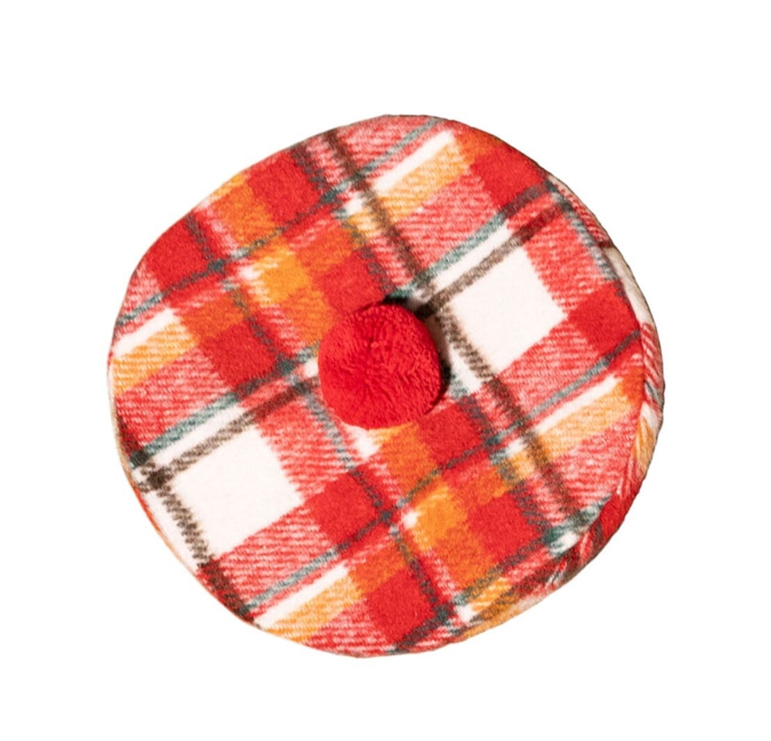 予約【noonoosoom】Check In Love beret (christmas check)