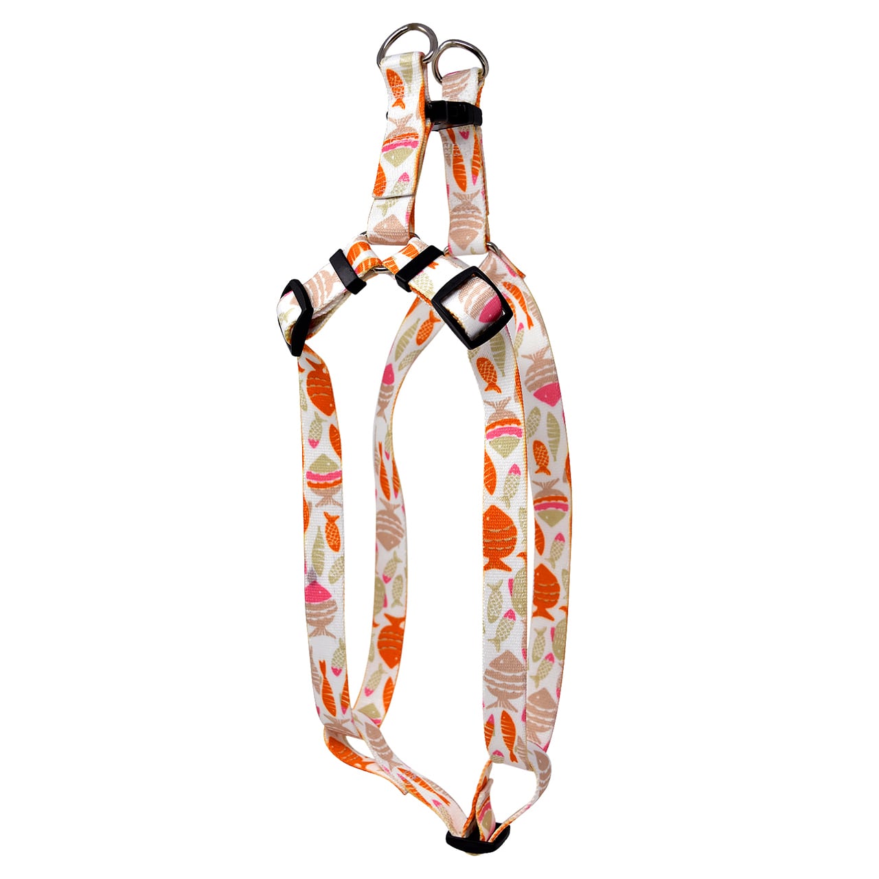 Go Fish Grapefruit ステップインハーネス Sサイズ ＋リードセット  - Yellow Dog Design