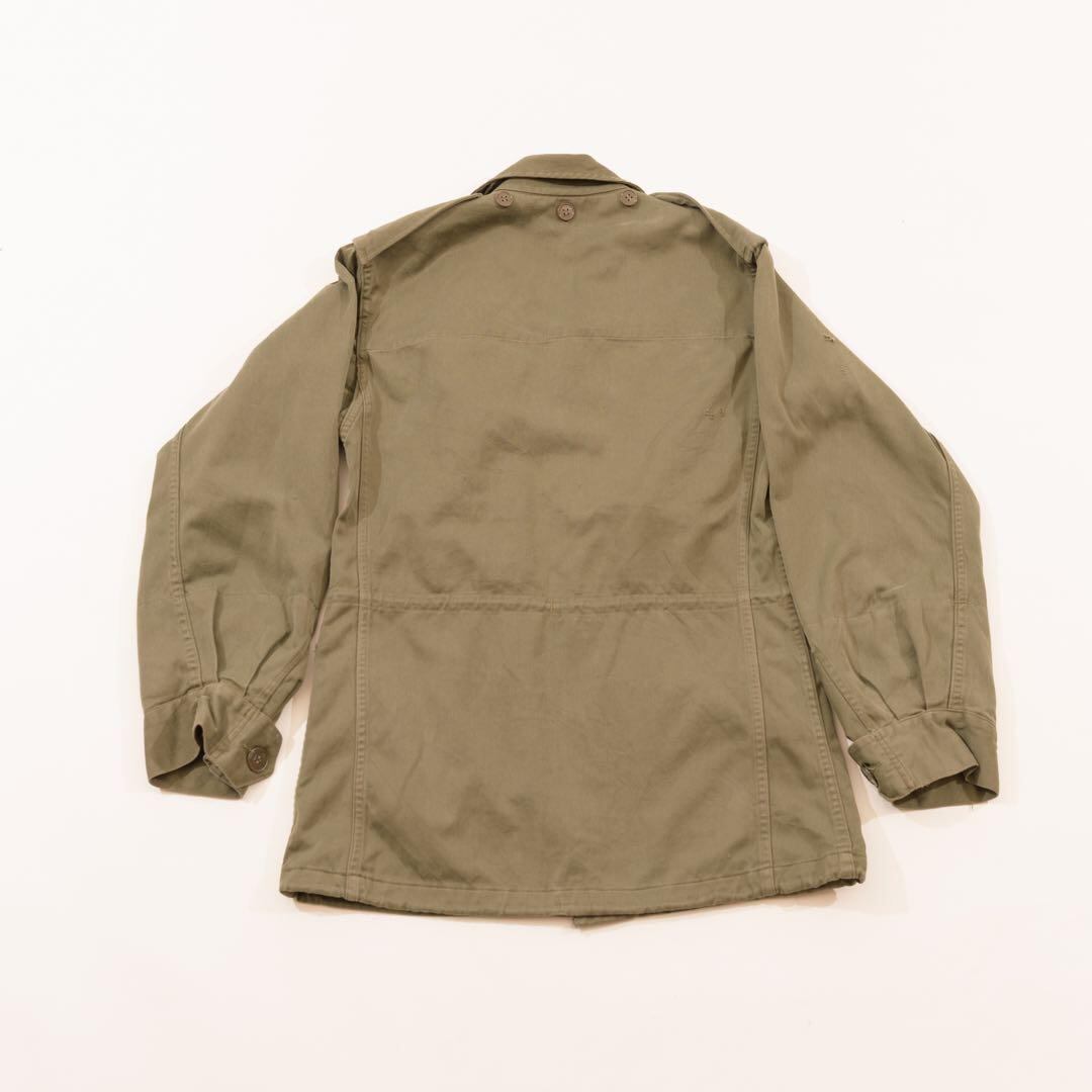 80s フランス軍 実物 M64 フィールド ジャケット 81年 ガス 80s フランス軍 実物 M64 フィールド ジャケット 81年 ガス