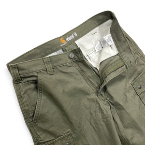 【新品】CARHARTT Washed Canvas Work Cargo Short カーハート キャンバス ワークショーツ カーゴショーツ ショートパンツ【SPT-CAHT-002】