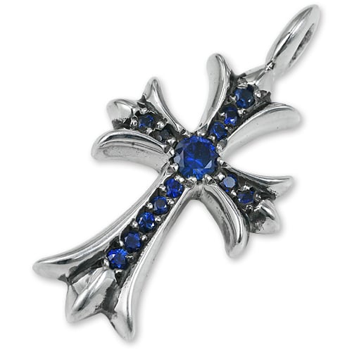 CHROME HEARTS クロムハーツ Charm チャーム】タイニーCHクロスFAT
