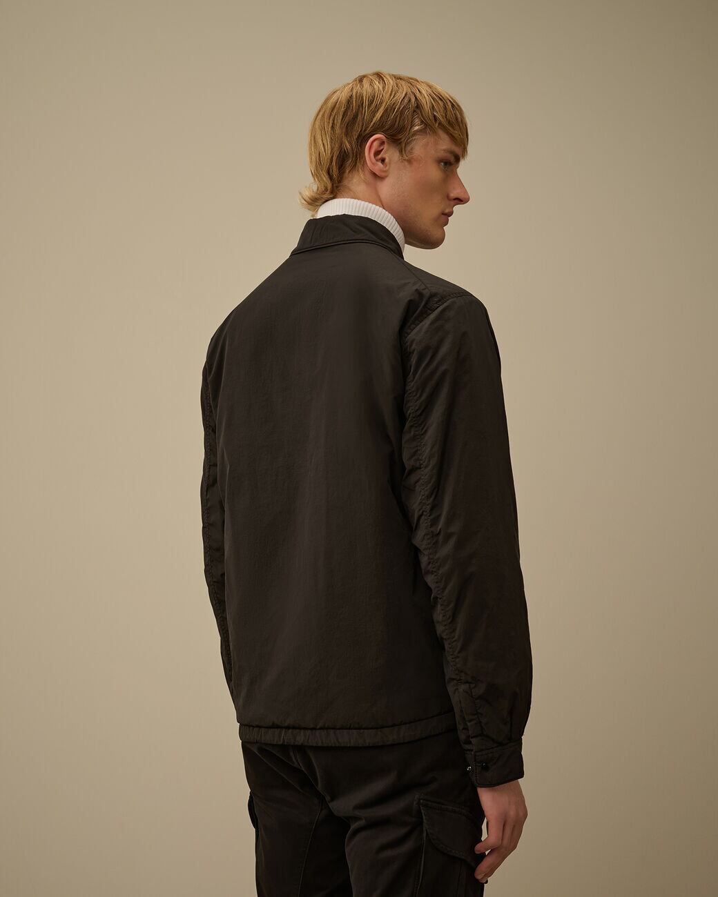 25AW】C.P COMPANY シーピーカンパニー / OVERSHIRT PADDED IN CHROME