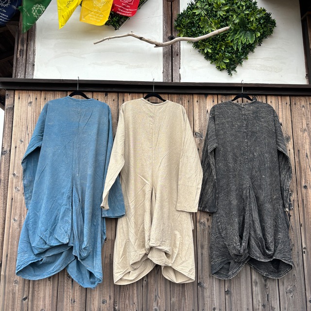 ビッグポケットカーデチュニック