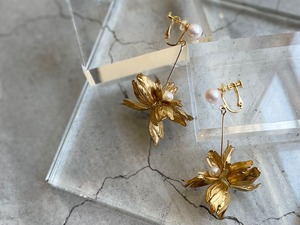 orgablanca　PETLA pipe earring　オルガブランカ　ペトラパイプイヤリング