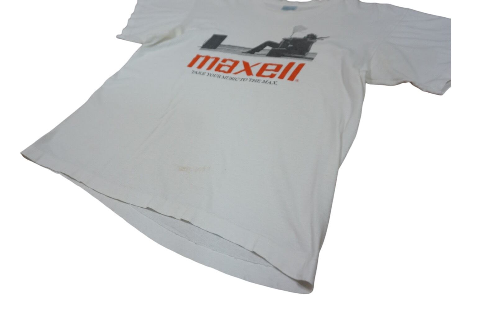 Vintage】90s Maxell Tee | Pay ID