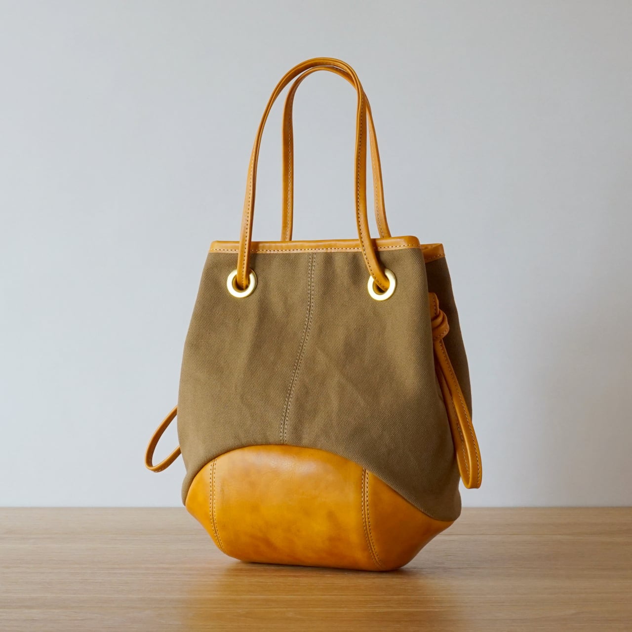 パピーplus / ブラウンベージュ【受注制作】 | Hanp Bag Trocco