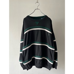 -CHEROKEE- 3tone border design sweat