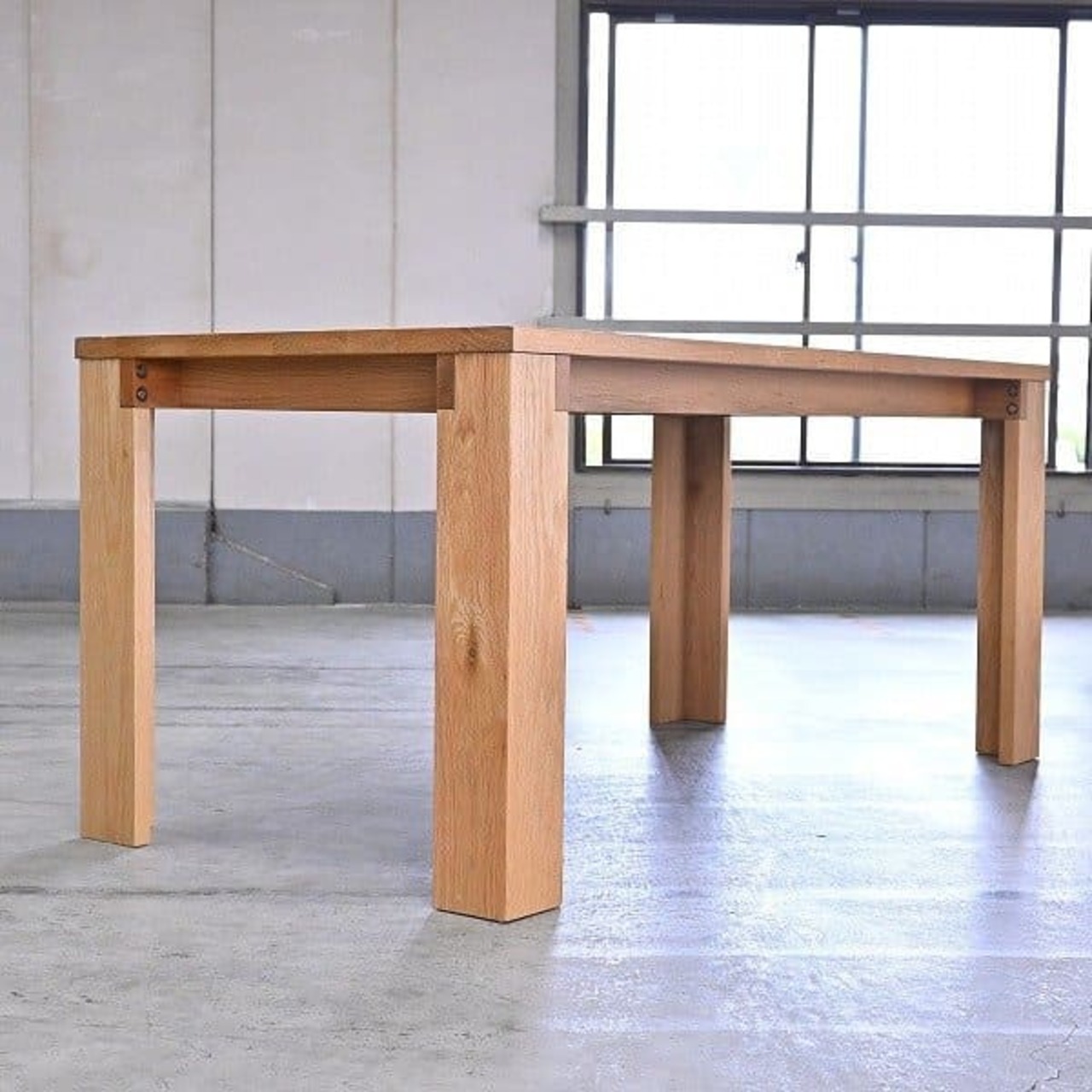 IDEE 20万「MASSE/マッセ」ダイニングテーブル オーク無垢材 机 食卓 ナチュラル イデー【中古家具/中古インテリア/USED家具ユーズド家具/リサイクル】