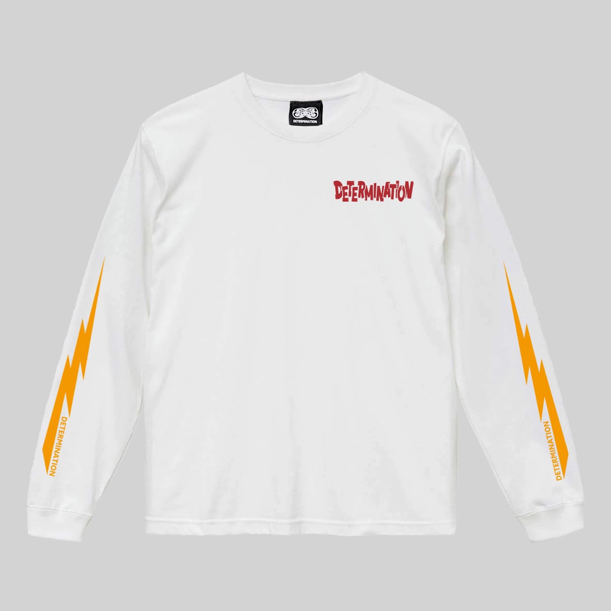 達磨シリーズ /風神・雷神 ロングTシャツ 黒/白 袖プリント有 L～2XL
