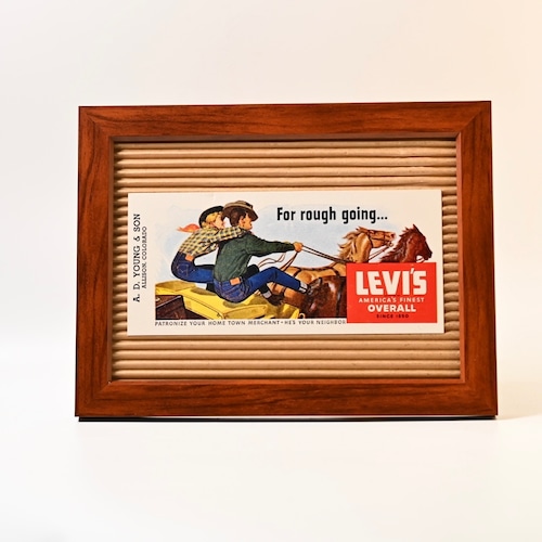 50's Levi's Advertising Ink Blotter 8