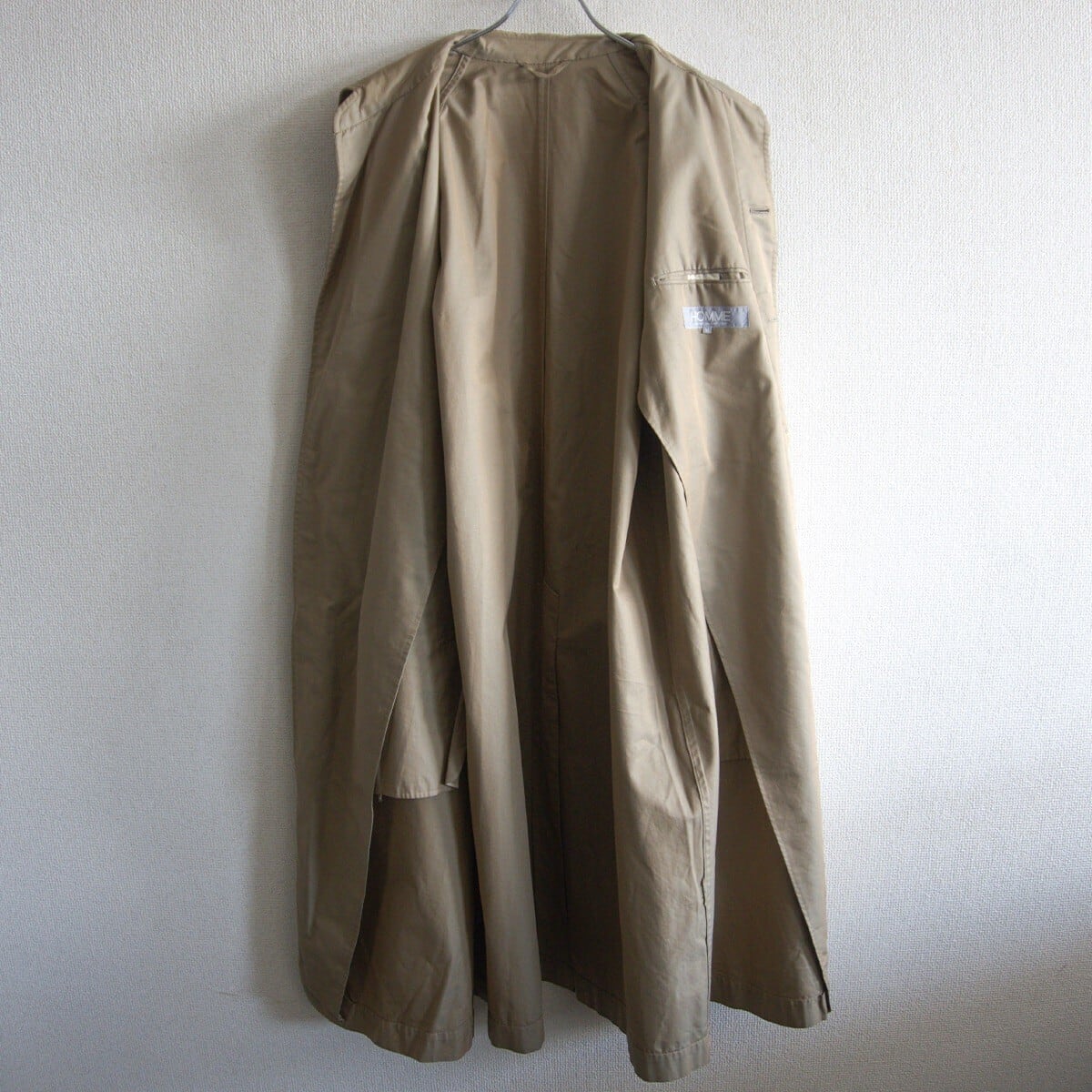 デカオム】COMME des GARCONS HOMME 【80s ステンカラー ロングコート