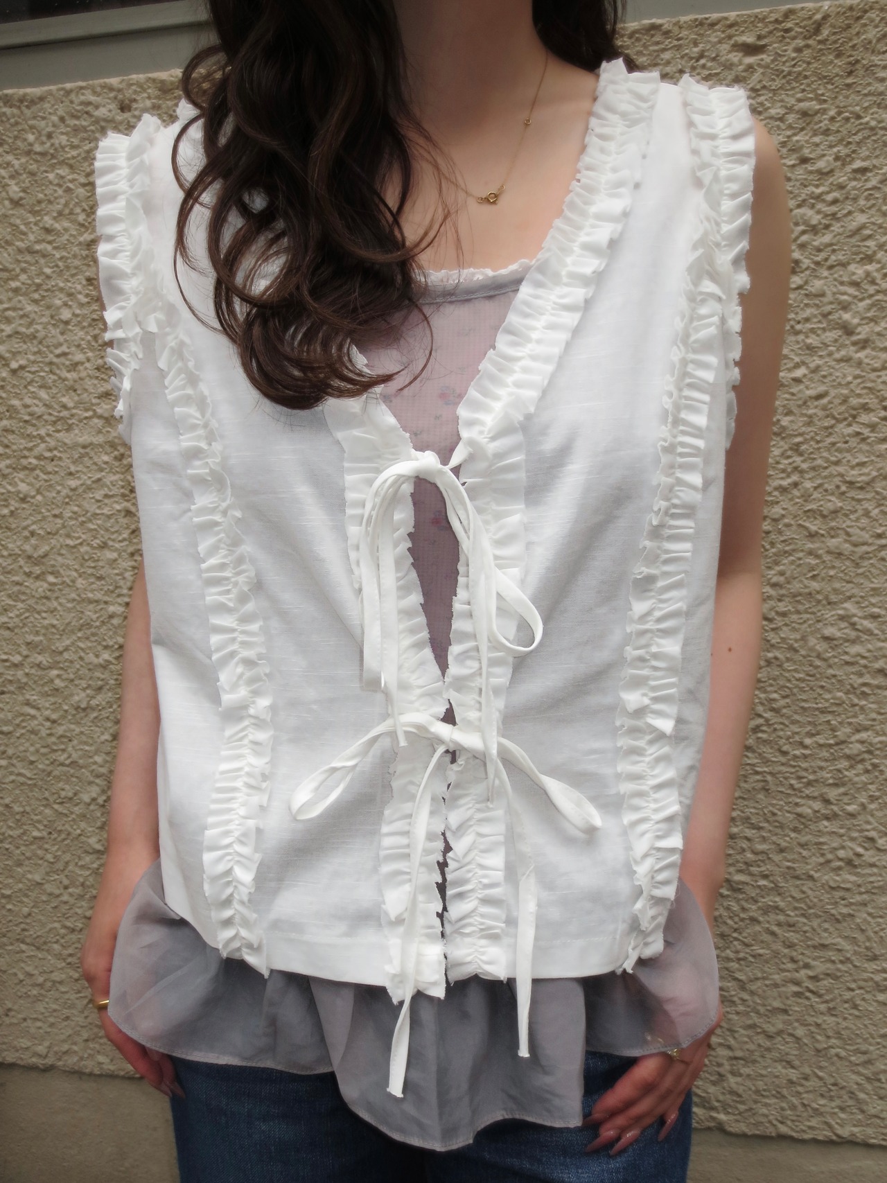 FRIL VEST TO TK SET
