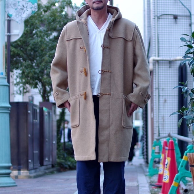 1980-90s GLOVERALL Duffle Coat / Made in ENGLAND グローバーオール ダッフル 古着