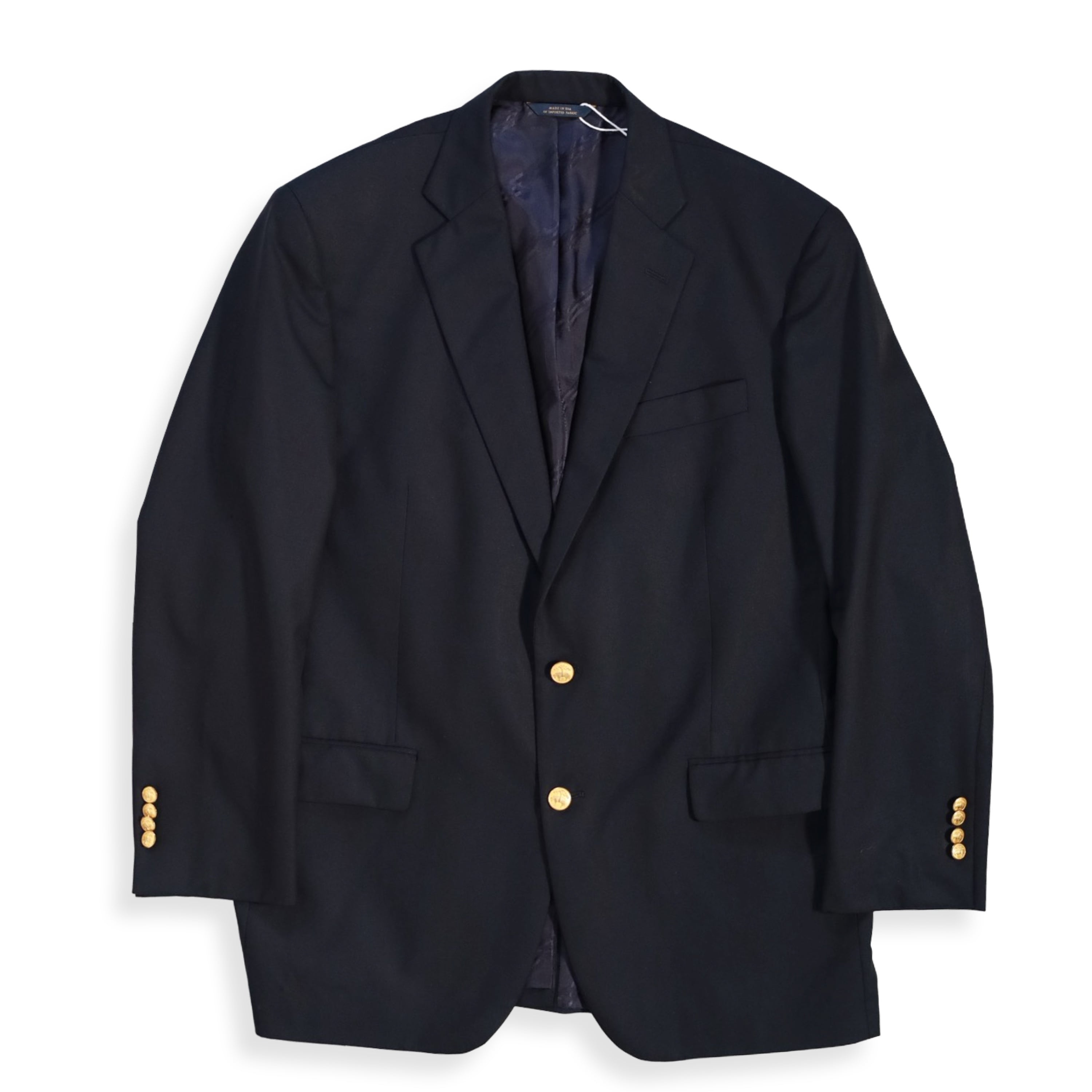 Brooks Brothers Navy Blazer “made in USA” “Lolo Piana”