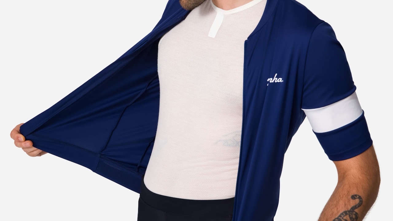 RAPHA MEN'S CORE JERSEY NAVY/WHITE