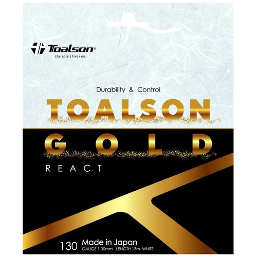 【Toalson】Toalson Gold React