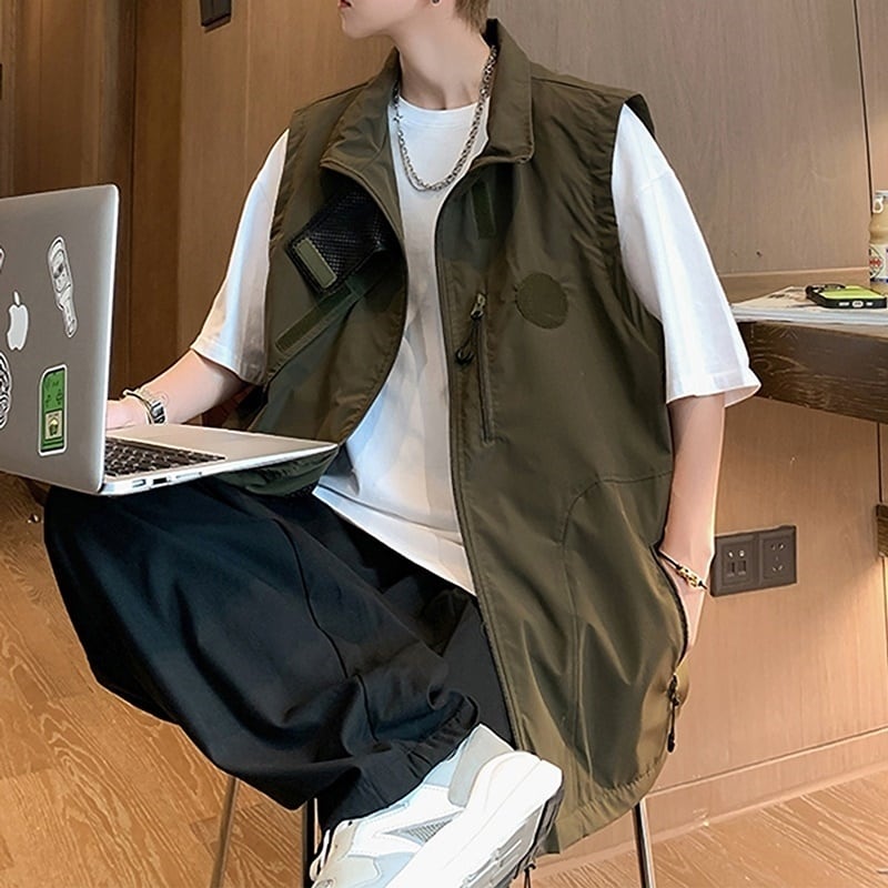 ジップアップベスト H2111 | High-Life