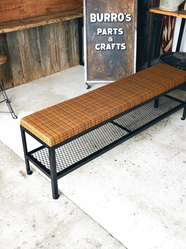 I様 IRON FABRIC BENCH