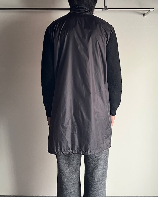 【3.1 Pillip Lim】long length nylon wool switching coat