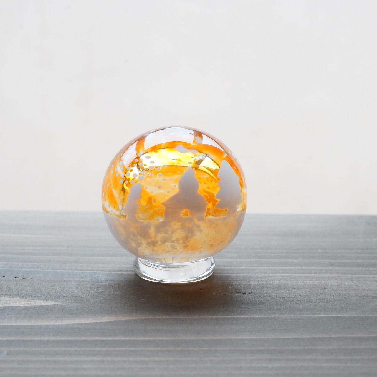 【真野美千代】冬景色 オブジェ A