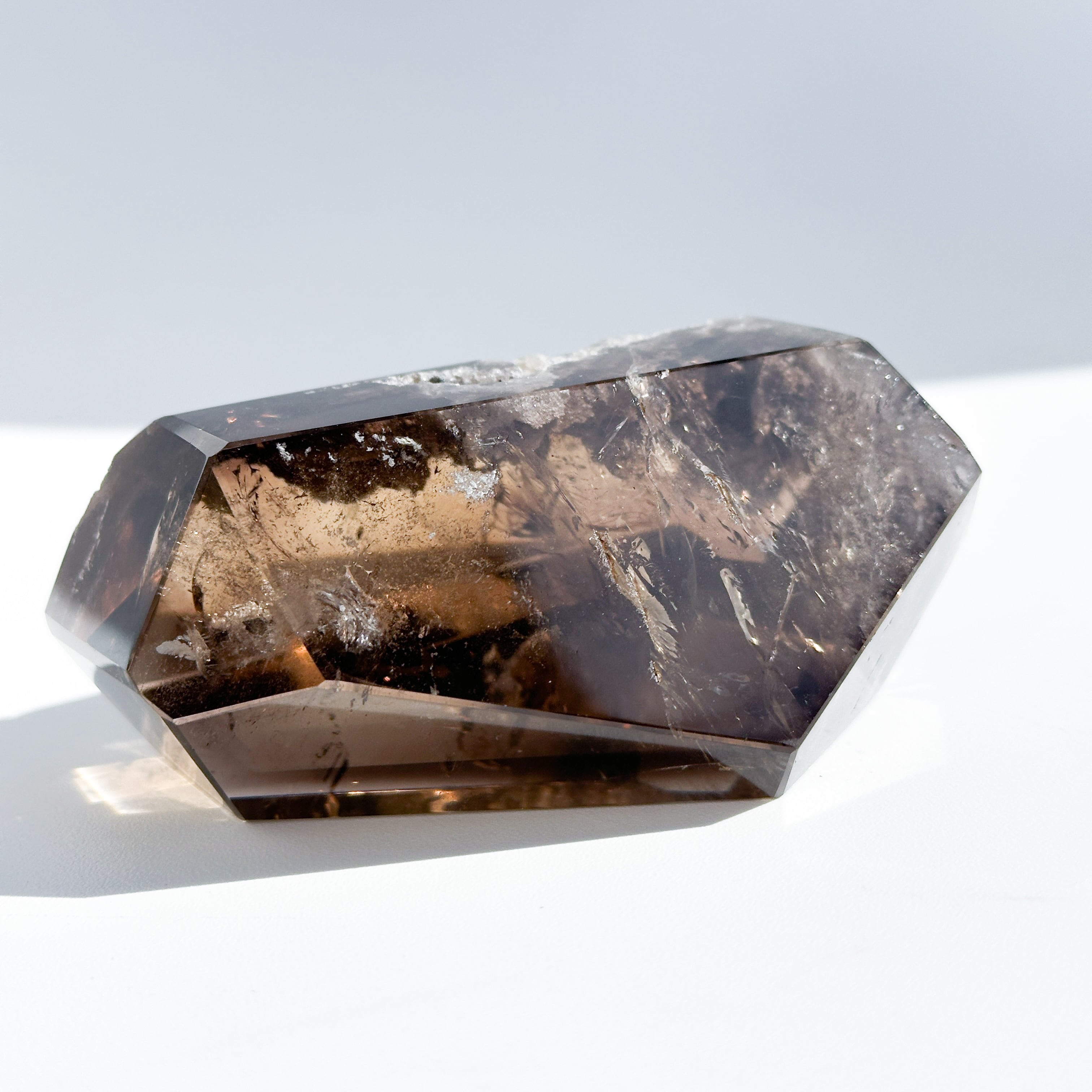 ファントム・虹◎ミナスジェライス産スモーキーガーデンクォーツ