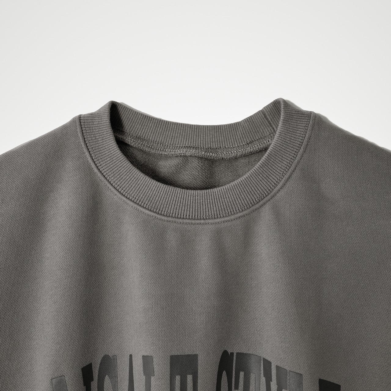 UNISEX SWEAT CREW / GREIGE - 5