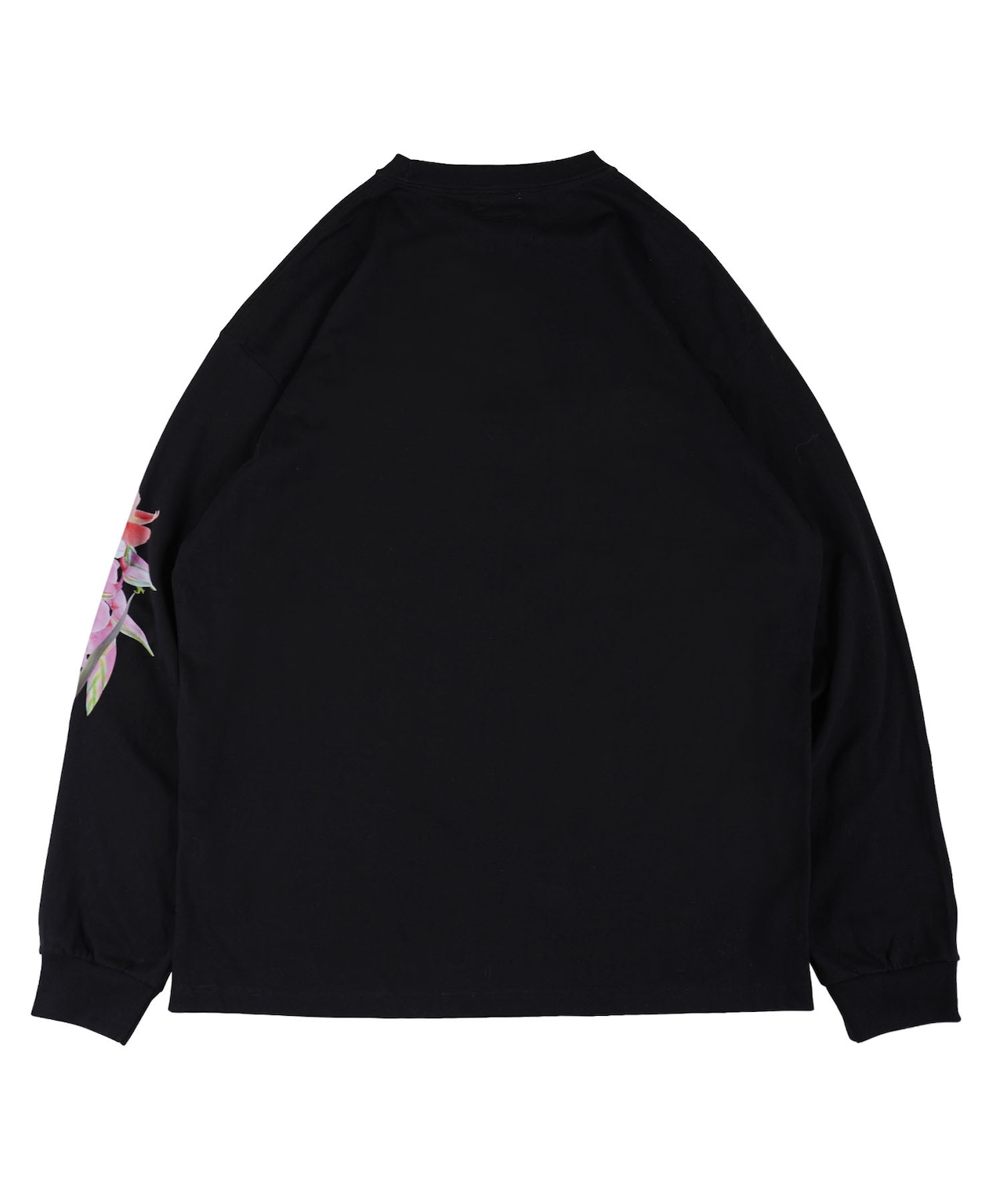 【#Re:room】ICON FLOWER PHOTO PRINT BIG LONG SLEEVE［REC709］