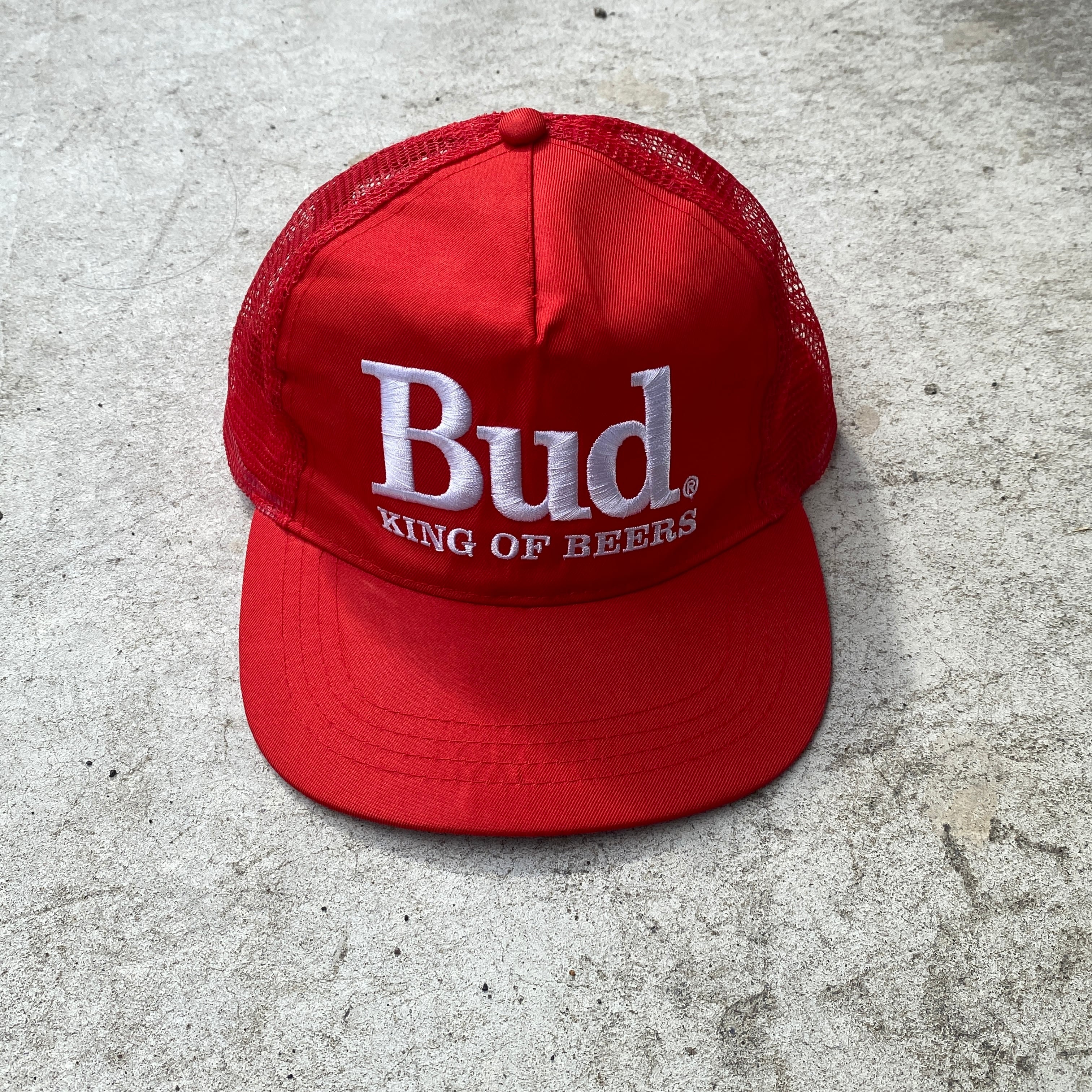 Budweiser Red Mesh Cap | RiverSide Base