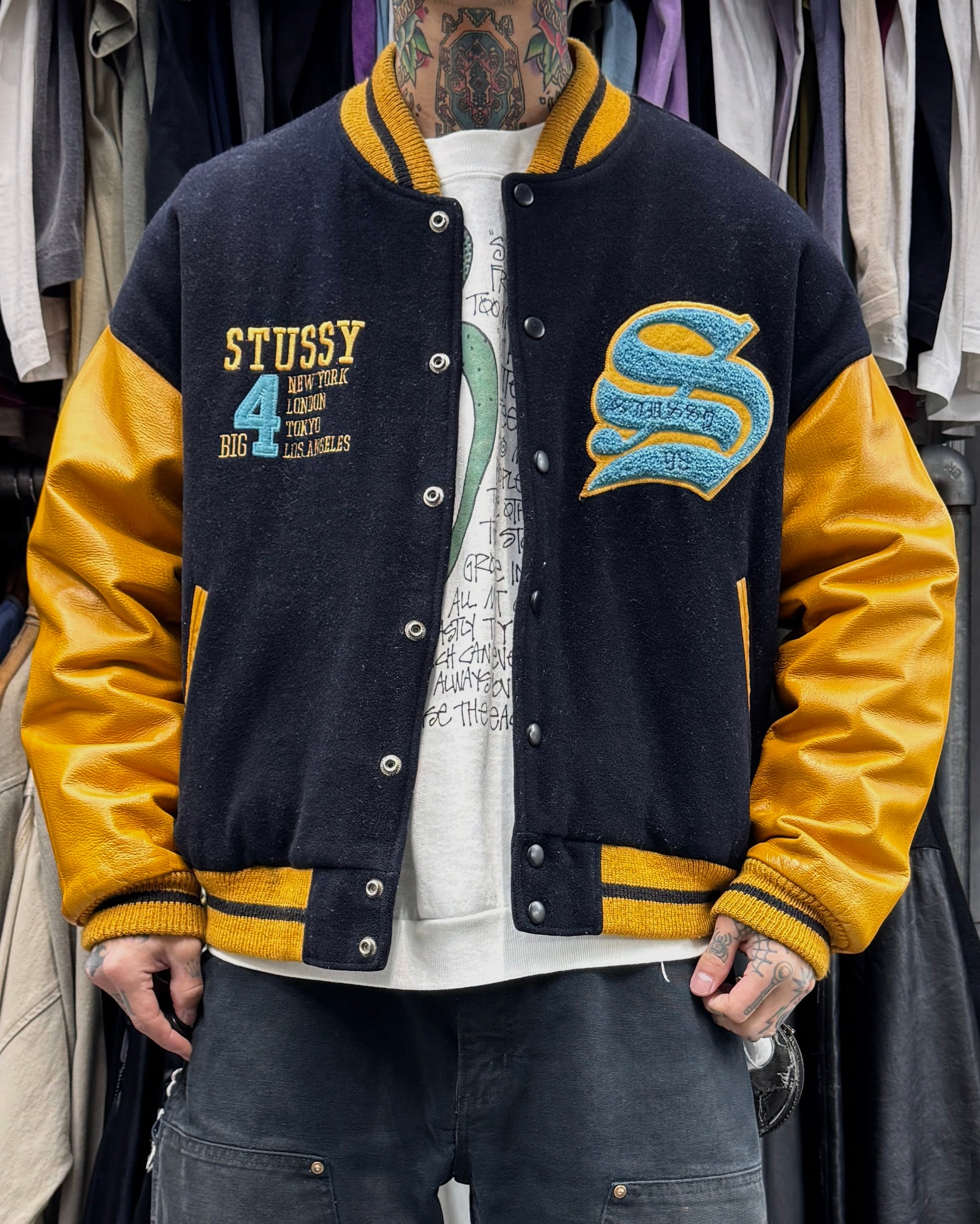 美品　GRAF&WU STADIUM JUMPER スタジャン　希少　M GRAF&WU STADIUM JUMPER(スタジャン) | Pay ID