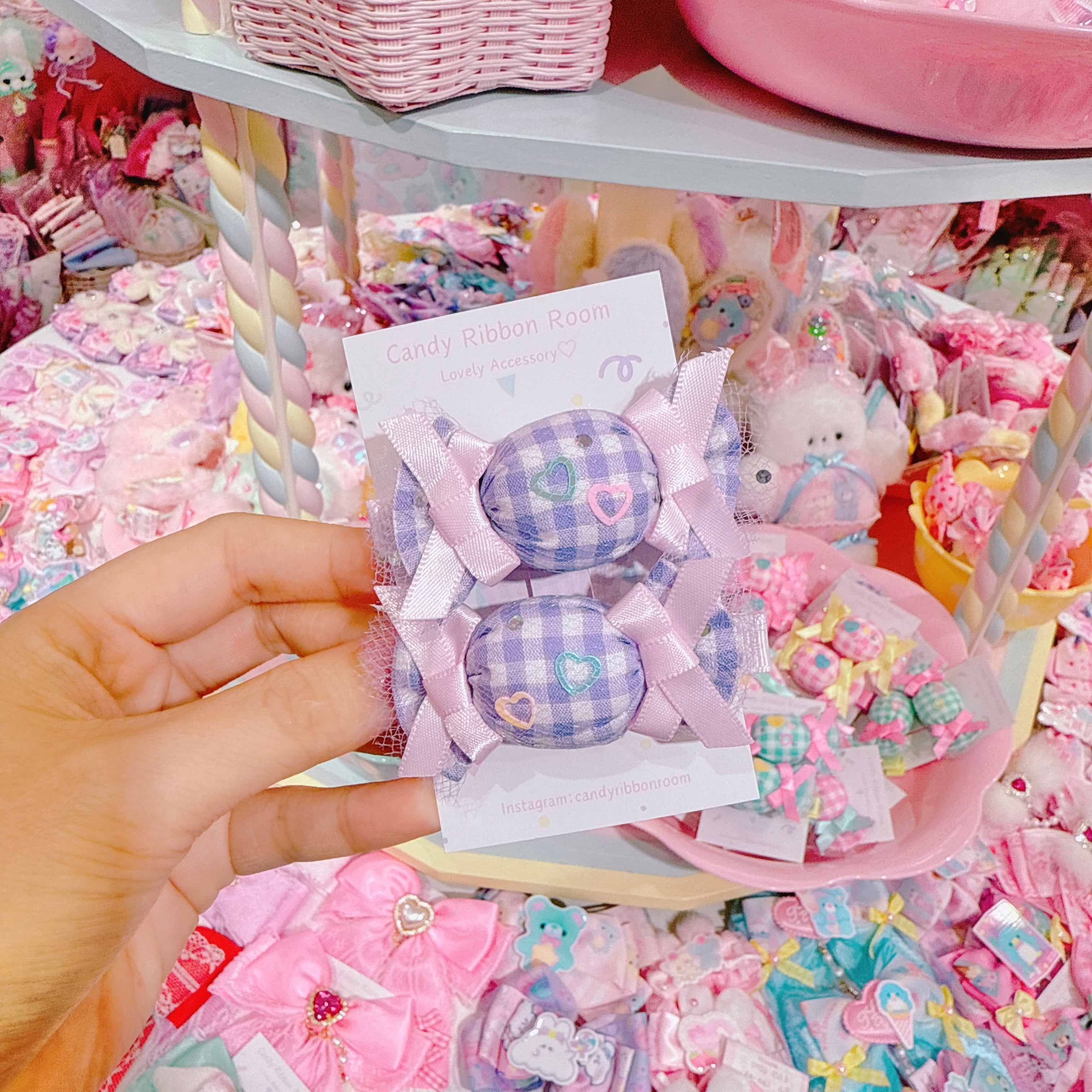 【F4】105-12ツインヘアクリップ