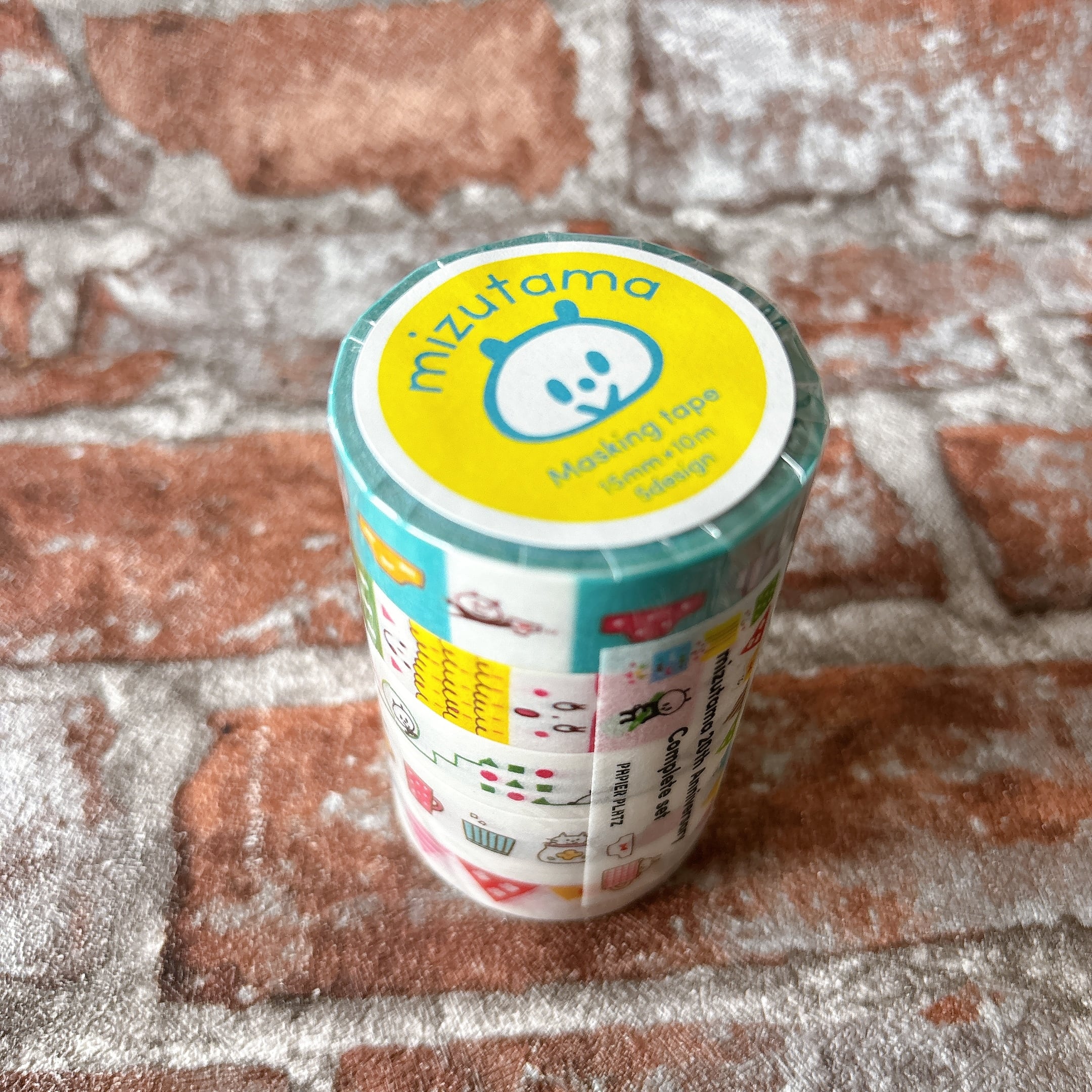 24日(金)21時から再販】mizutamaさん20周年復刻版マステ 5本入 パピア