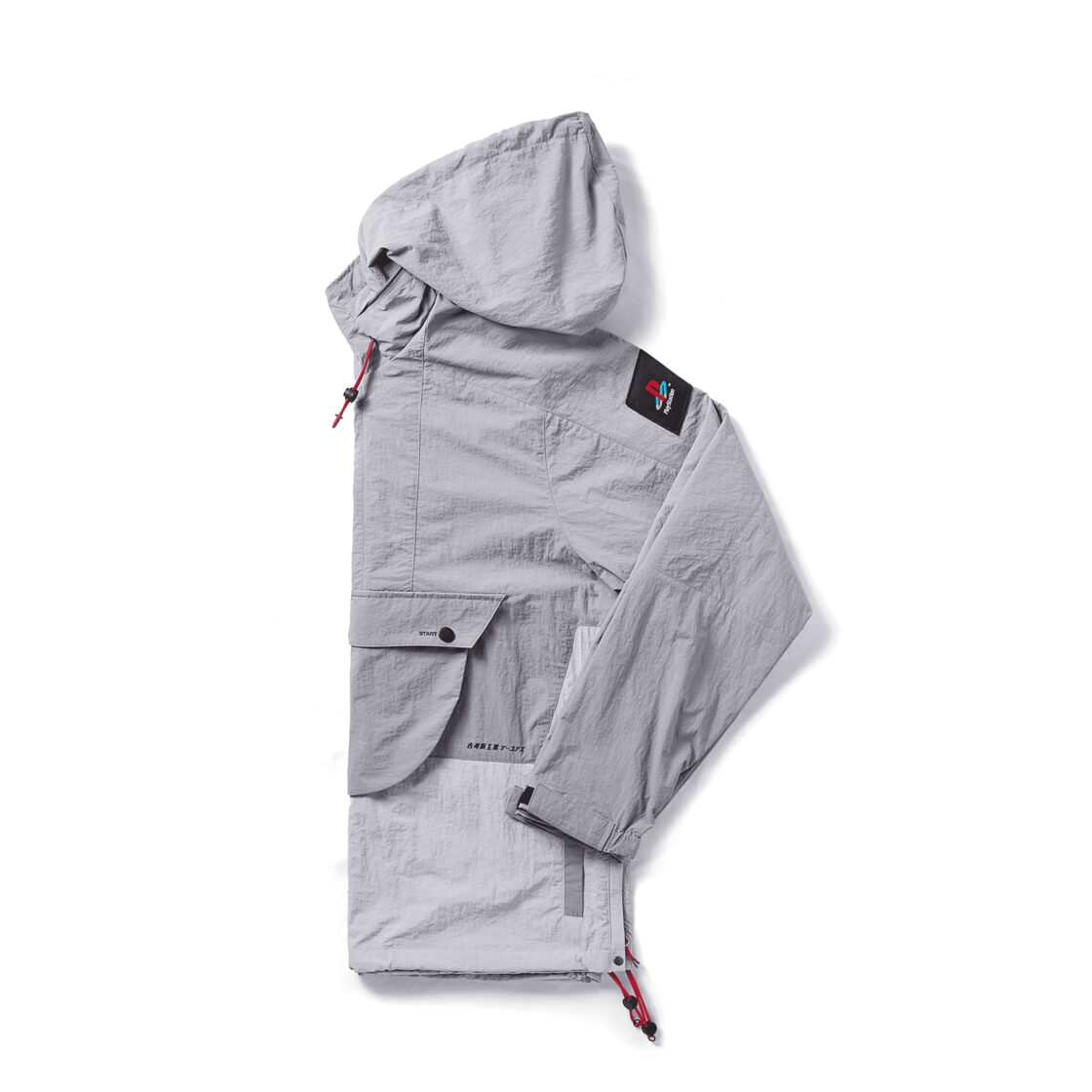 Gcores Industries×PlayStation Anorak GRAY | Pay ID