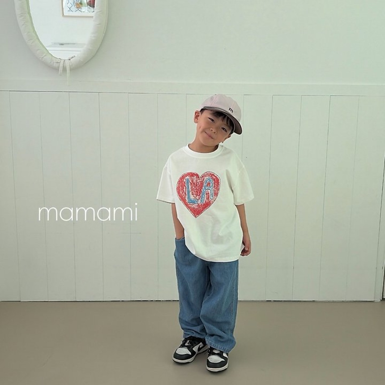 [mamami] Air Denim Pants (JS/JM/JL) / [마마미] 에어데님팬츠 (JS/JM/JL)