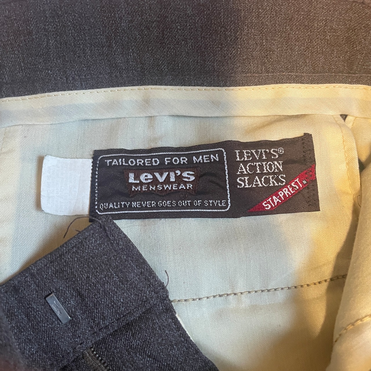 Levi's / ACTION SLACKS / Heather Brown / W33