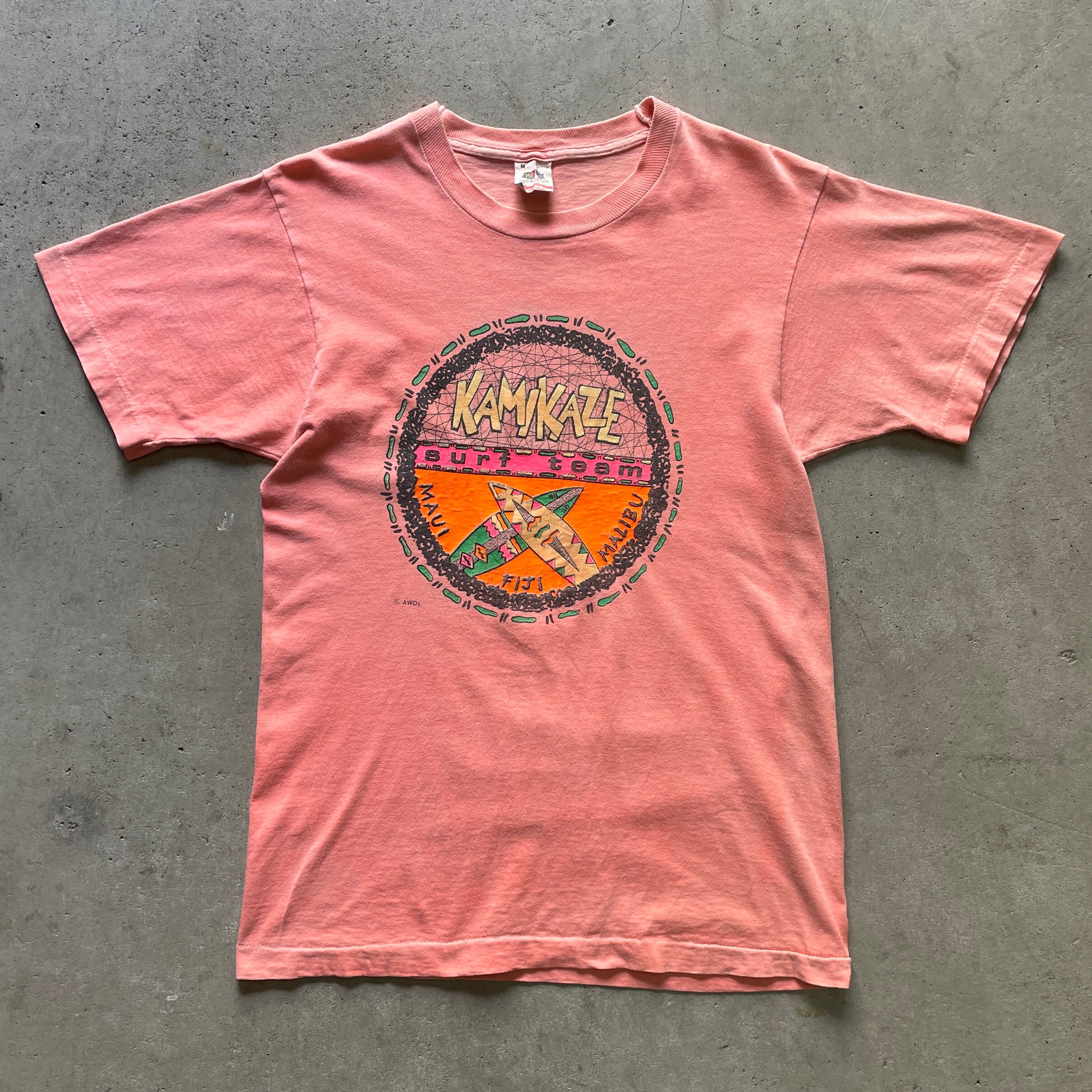 80s 神風 T shirt シングルステッチ 80s シングルステッチ Tシャツ 
