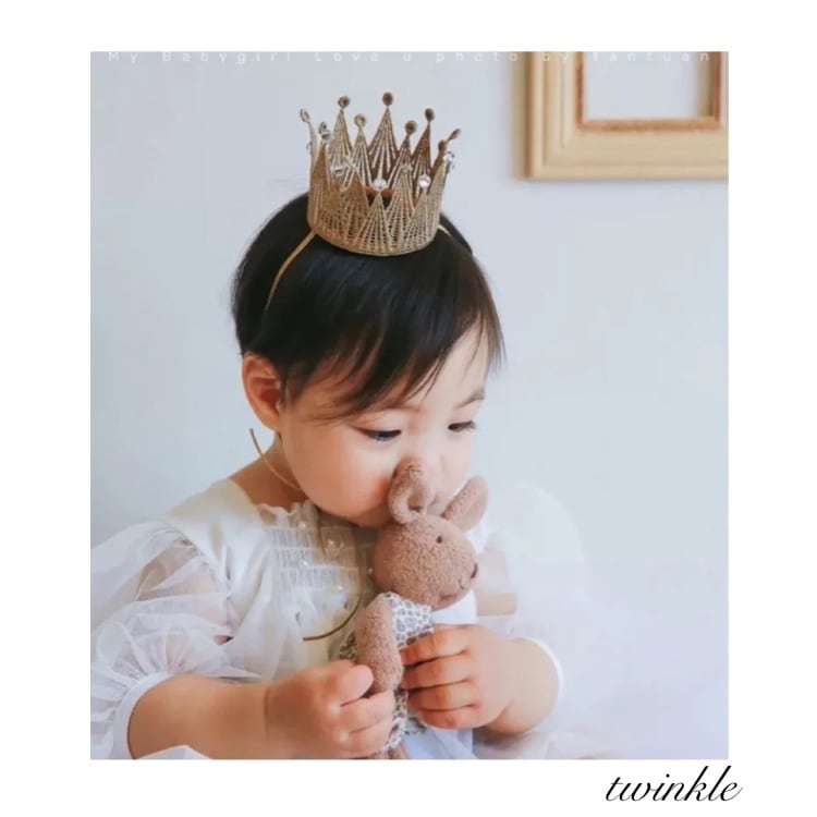 即納birthday crown