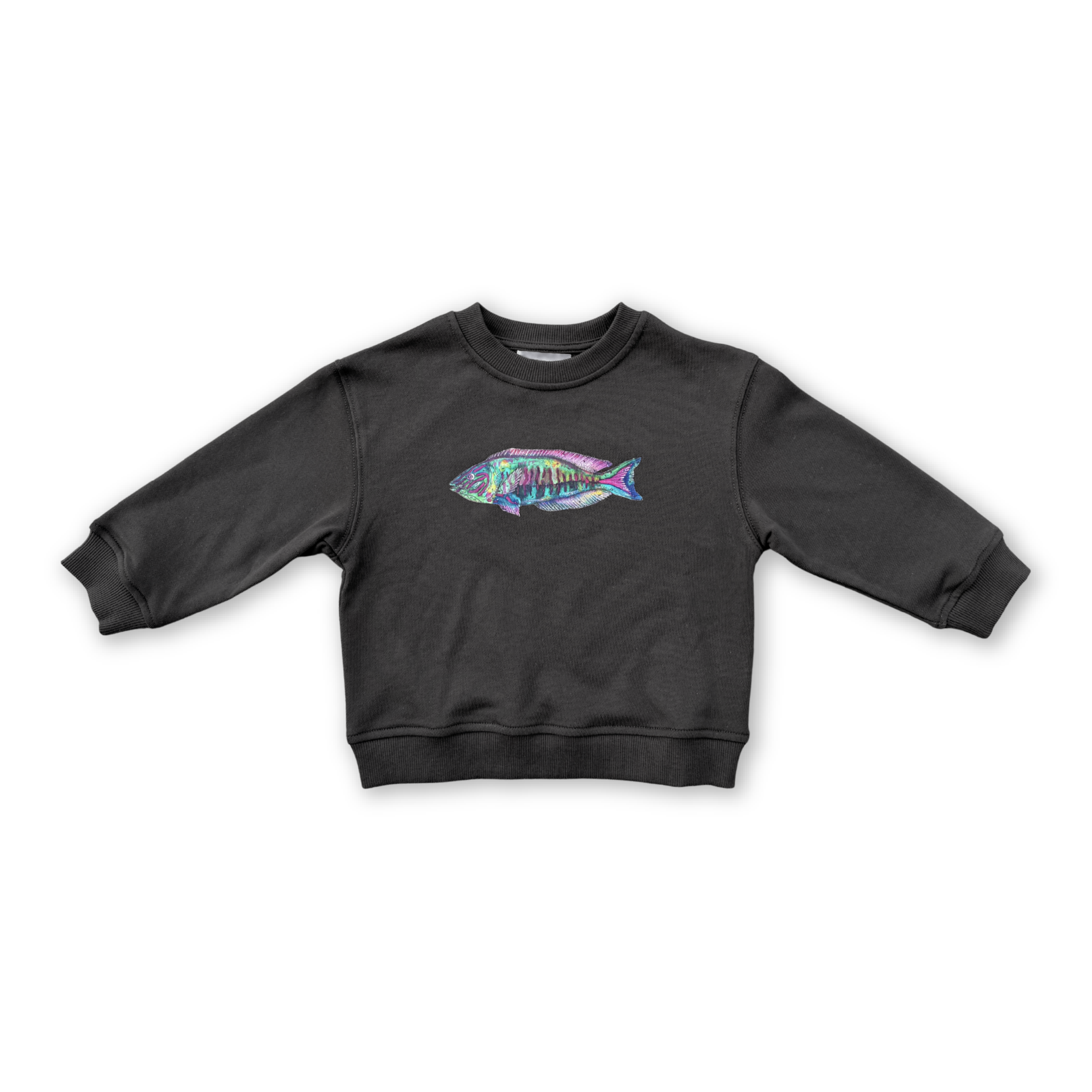 【GROWN】Parrot Fish Jumper - Ash