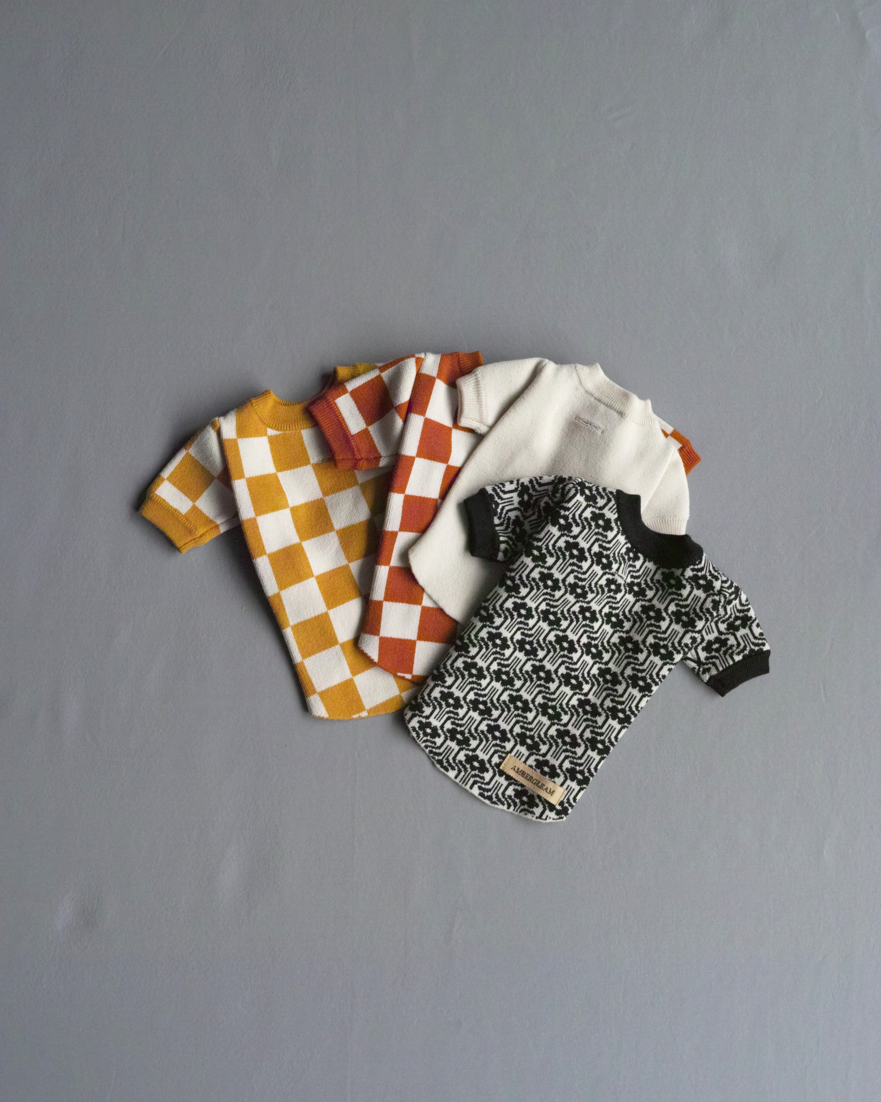 ジャケット・アウター AMBERGLEAM Jacquard Knit Ds Jacket AMBERGLEAM Jacquard Knit Drivers Jacket / BLOCK