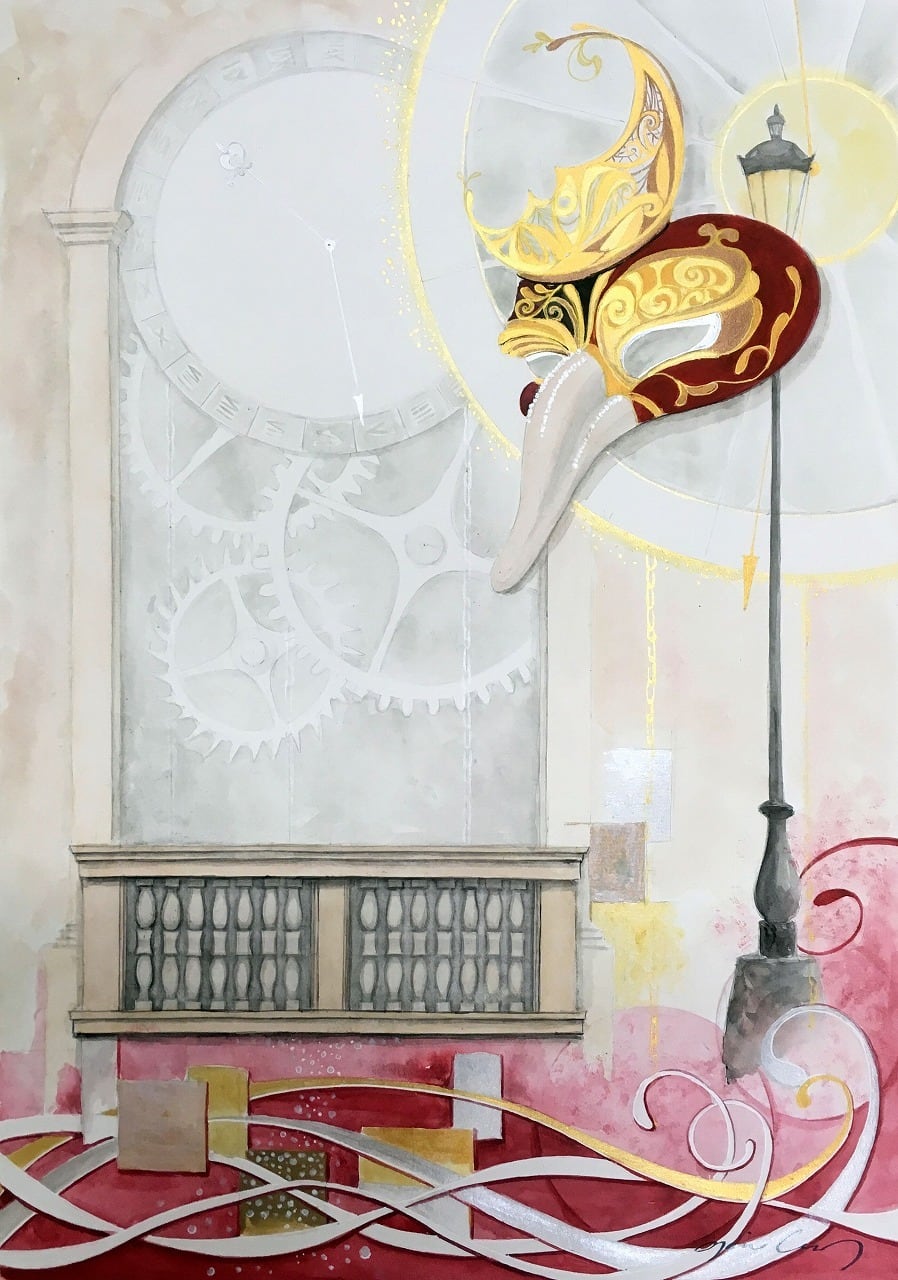 仮面の告白〜赤の時代 | Gallery Enatsu 江夏画廊 | ハートウォー