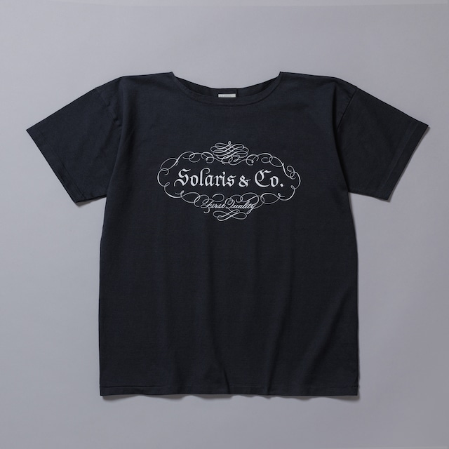 [SOLARIS&CO.] Boatneck Print T-shirt "SAILOR"
