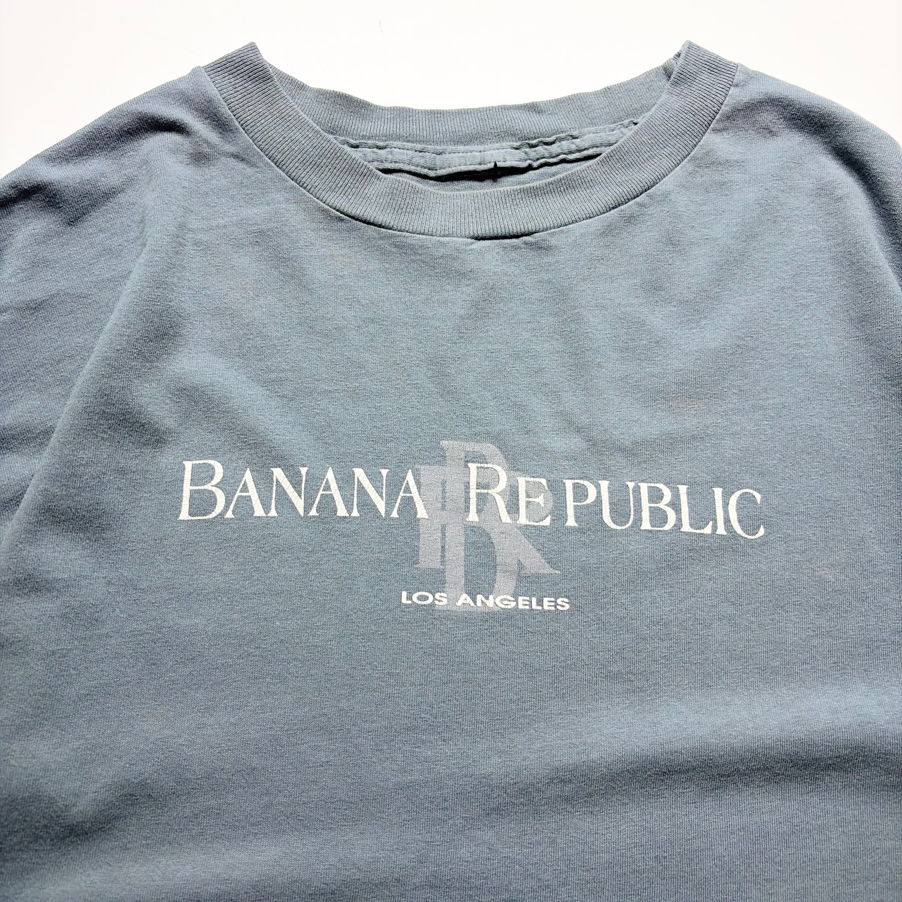 00s Banana Republic Los Angeles Logo Tee