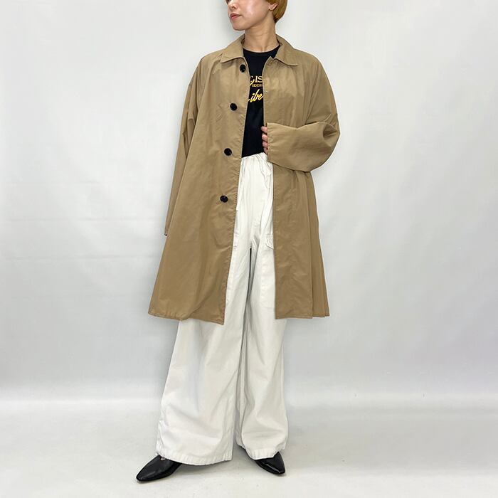 TICCA ティッカ ナイロンステンカラーコート TBFS-172 2026春夏新作